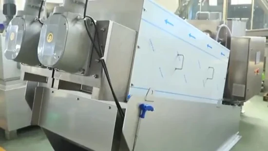 Máquina de prensa de parafuso de desidratação de lodo para máquina de prensa de óleo de palma