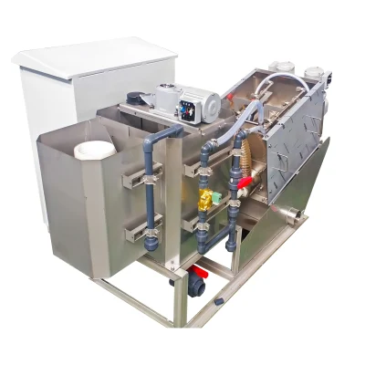 Prensa de parafuso de filtro de lodo da máquina de desidratação para estação de tratamento de água residual de óleo