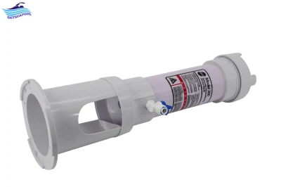 Alimentador de Cloro de Piscina Dosador Automático de Produtos Químicos para Sistema de Desinfecção de Piscinas Pequenas