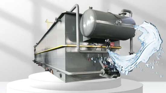 Máquina Separadora de Água e Óleo Daf Unidades de Flotação de Ar Dissolvido Preço do Sistema para Tratamento de Águas Residuais