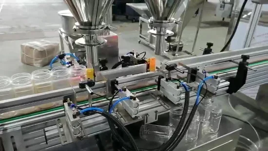 Farinha Química Semi Automática Tempero Café Leite Proteína Bebê Talco Pó Rosca Dosadora Enchedora Enchedora Auger Enchedora (saco pré-fabricado, latas)