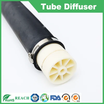 Difusor de tubo aerador tubular de membrana de ar de bolha fina